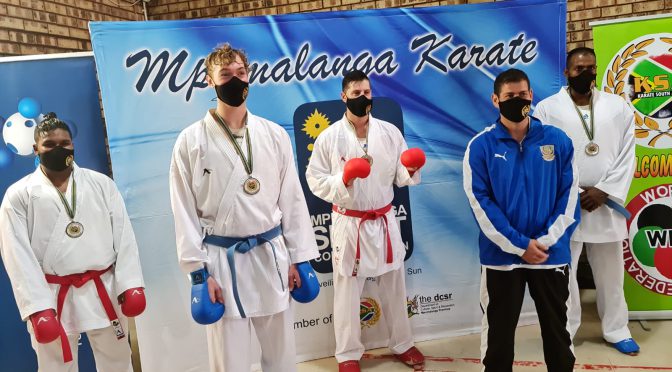 KPC karateka compete at KSA Seniors, Veterans and Masters Nationals, Secunda